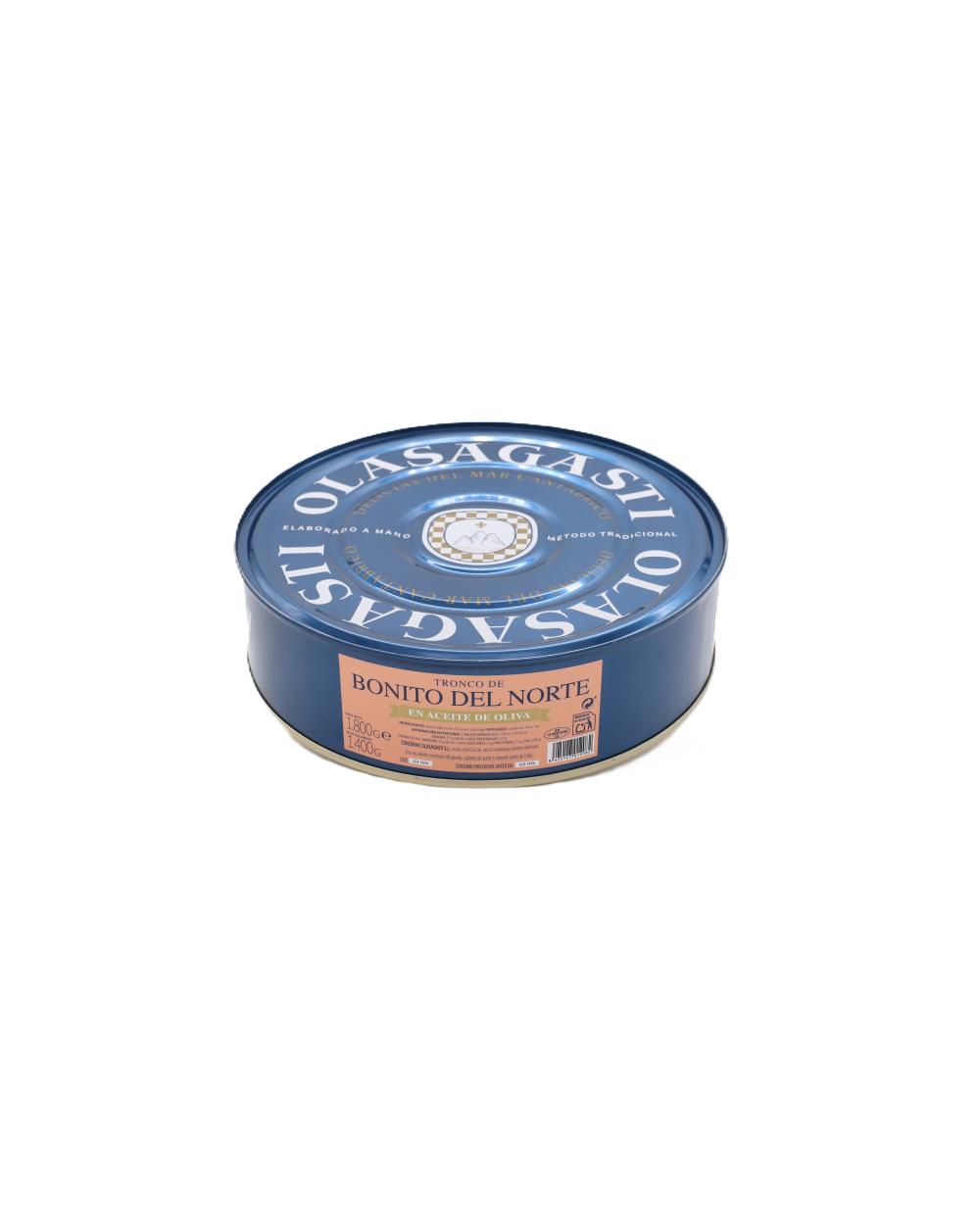 White Tuna - Bonito del Norte steak in olive oil 1.800 g / 1 unit