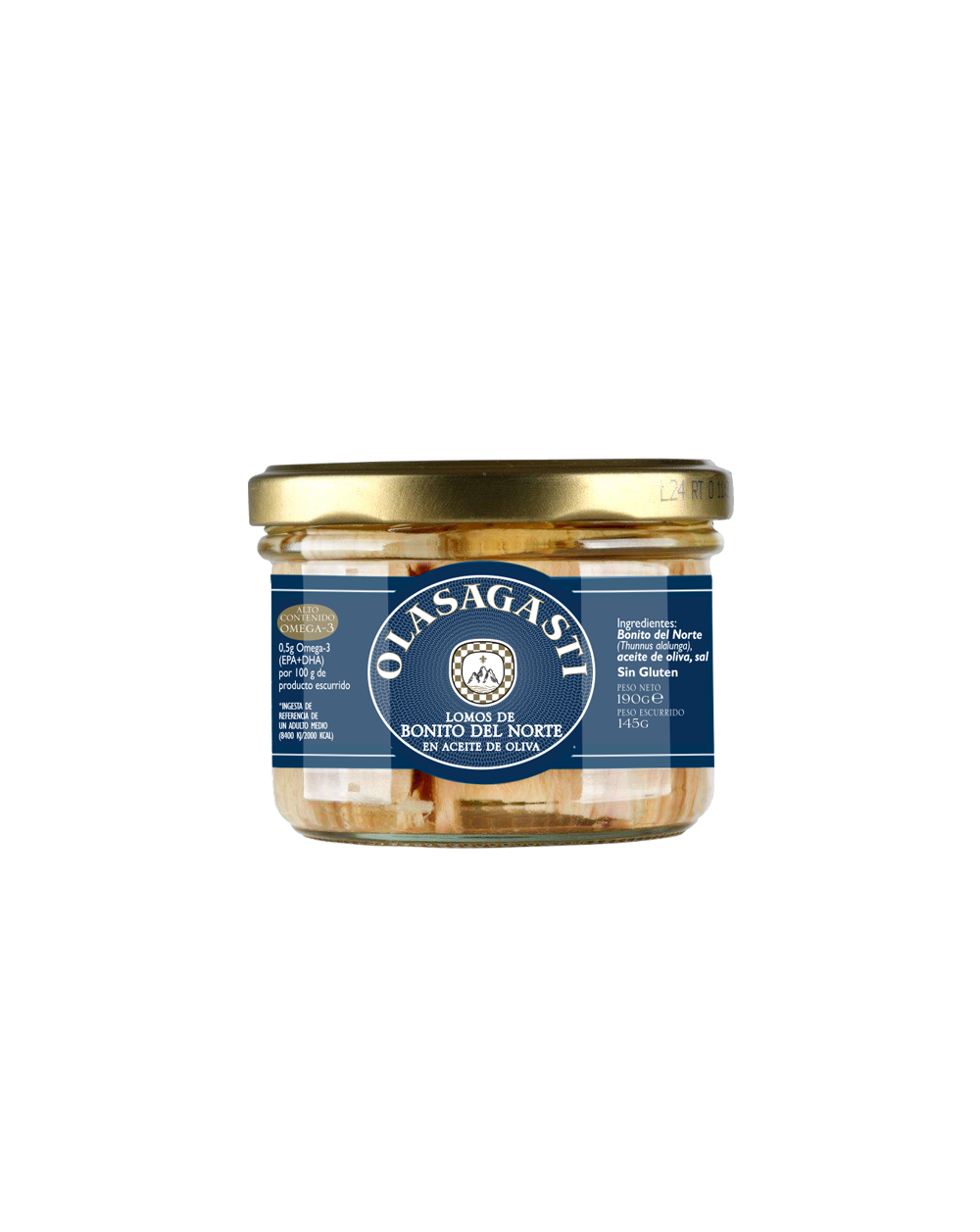 White tuna - Bonito del Norte fillets in olive oil 190 g / 3 units